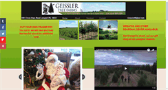 Desktop Screenshot of geisslertreefarms.com